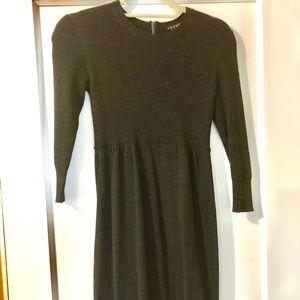 Theory 3/4 sleeve knit dress